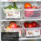 2Pcs Transparent Fridge Fruit Container Kitchen Organizer 10