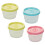 4Pcs 150Ml Small Plastic Round Food Containers With Lids 7