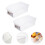 2Pcs Transparent Fridge Fruit Container Kitchen Organizer 5