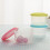 4Pcs 150Ml Small Plastic Round Food Containers With Lids 5