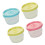 4Pcs 150Ml Small Plastic Round Food Containers With Lids 9