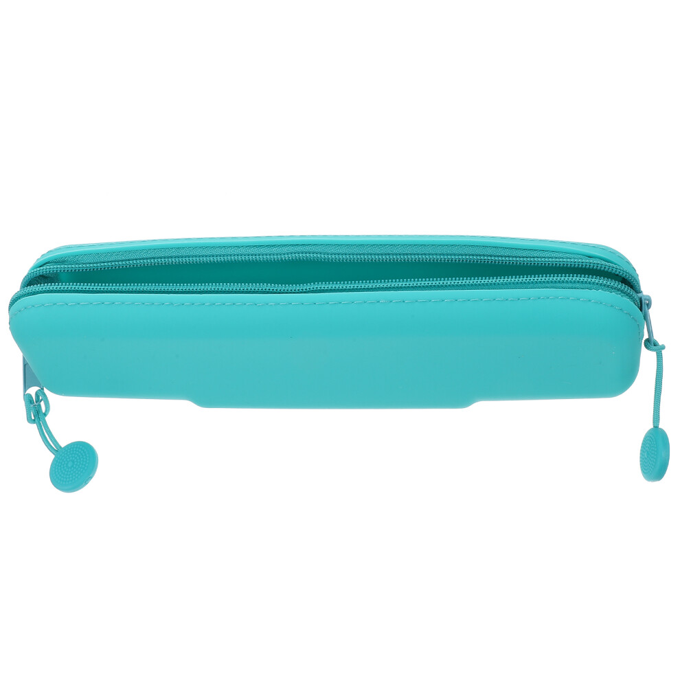 Inoomp 5Pcs Silicone Makeup Brush Bag With Zipper For Women Storage