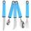 One Set Elderly Feeding Tableware Stainless Steel Adaptive Utensils 1