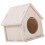 hamster wood house hideout for small animals sleeping 6