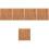 5Pcs Wood Macrame Board Grid For Knotting Project 6