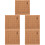 5Pcs Wood Macrame Board Grid For Knotting Project 8