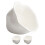 3Pcs Ceramic Blossom Dish Dip Condiment Sauce Bowl 1