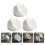 3Pcs Ceramic Blossom Dish Dip Condiment Sauce Bowl 6