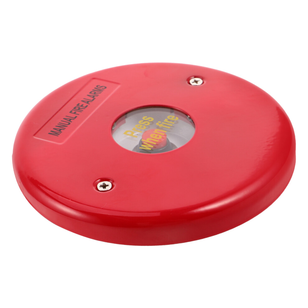Red Fire Alarm Bell: Stainless Steel Manual For Warehouses Factories Marine 3353682678010