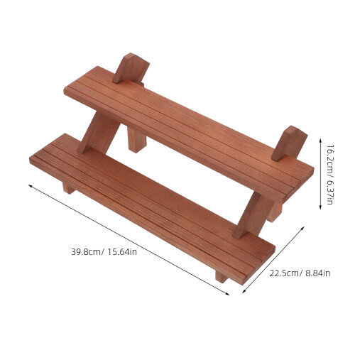 False Nail Display Shelf Wooden Holder For Nail Tips 1