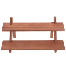 False Nail Display Shelf Wooden Holder For Nail Tips