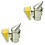 2Pcs Beekeeping Smoker With Mini Nozzle And Stainless Steel Ejector 3