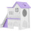 3 Sets Guinea Pig Hideout House Double-Deck Hamster Hut Multi-Chambers 2
