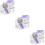 3 Sets Guinea Pig Hideout House Double-Deck Hamster Hut Multi-Chambers 11