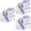 3 Sets Guinea Pig Hideout House Double-Deck Hamster Hut Multi-Chambers 8