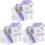 3 Sets Guinea Pig Hideout House Double-Deck Hamster Hut Multi-Chambers 4