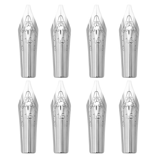 8pcs fountain pen replacement nibs for calligraphy writing 2