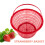 10pcs plastic fruit basket box vegetable holder 8