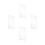 4Pcs Transparent Acrylic Keyboard Protector For Laptop And Desktop 8