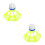 2Pcs Wind Resistant Shuttlecocks Replacement Birdies For Outdoor Use 5