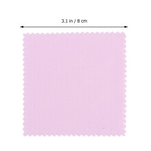 200 Pcs Microfiber Wiping Cloth For Jewelry Cleaning