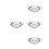 4Pcs Stainless Steel Wok With Double Handle For Cooking 11