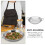 4Pcs Stainless Steel Wok With Double Handle For Cooking 9