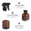 5Pcs 250Ml Glass Spray Bottles Refillable For Plants 9