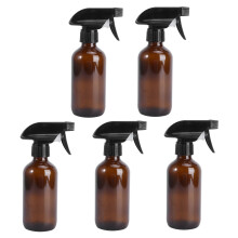 5Pcs 250Ml Glass Spray Bottles Refillable For Plants