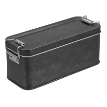 Tinplate Storage Box With Lid For Cookies And Biscuits