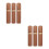 6Pcs Wood Needle Holder Sewing Pin Storage Organizer Large Capacity 9