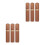 6Pcs Wood Needle Holder Sewing Pin Storage Organizer Large Capacity 10