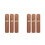 6Pcs Wood Needle Holder Sewing Pin Storage Organizer Large Capacity 5