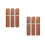 6Pcs Wood Needle Holder Sewing Pin Storage Organizer Large Capacity 4