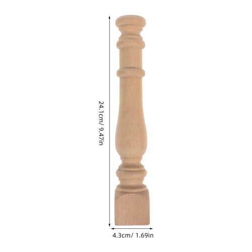Solid Wood Wine Cabinet With Spindles And Roman Columns 1