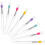8Pcs Silicone Lip Brushes With Caps Transparent Handle 3