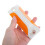 12Pcs Rectangular Reflective Road Markers 4.6X1.7X1.1Inch For Night Driving 4