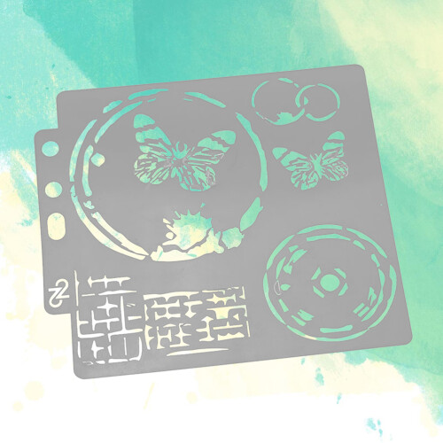 Drawing Stencil Assorted Patterns For Craft Scrapbooking Cake Decor 1