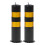 2 Pcs Parking Barriers Driveway Security Bollards Traffic Posts 8