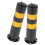 2 Pcs Parking Barriers Driveway Security Bollards Traffic Posts 5