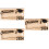 3Pcs Graduation Wood Money Container For Storage 9