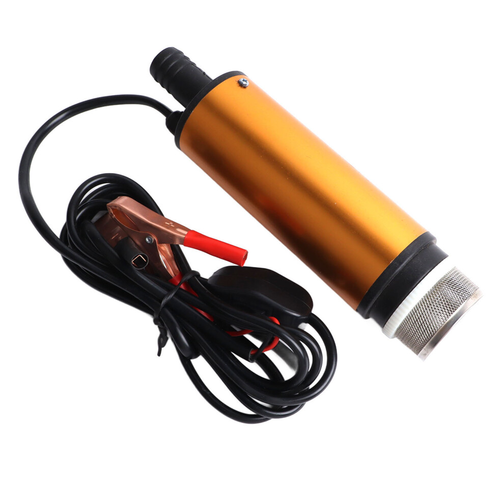 24V Aluminum Alloy Diesel Fuel Transfer Pump, Self-Priming 4901351962671