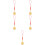 5Pcs Alloy Mobile Phone Pendant Case Bag Decoration 7