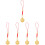 5Pcs Alloy Mobile Phone Pendant Case Bag Decoration 5