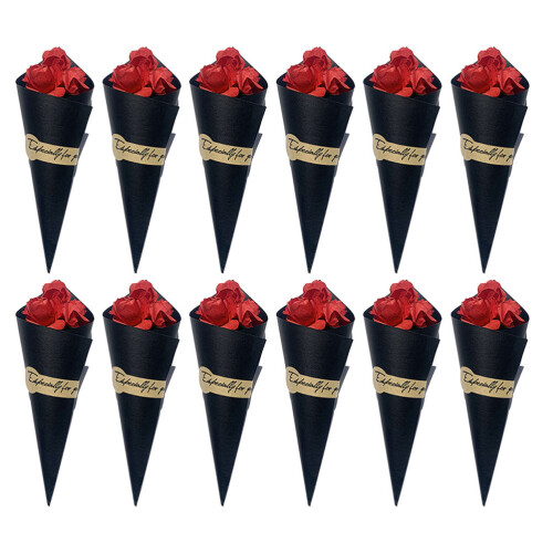 20Pcs Mini Rose Bouquet Gift Box Delicate Valentine’s Day Gift
