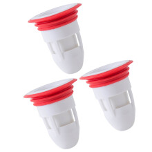 6 Pcs Drain Hair Catchers Shower Protectors Anti-Odor Plugs