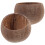 2Pcs Small Animals Coconut Shell Feeder Hamster Feeding Bowl Nest 7