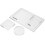 5Pcs Clear Acrylic Stamp Blocks For Scrapbooking And Card Making 9
