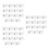 45 Pcs Clear Horizontal Badge Holders Waterproof Heavy Duty Plastic 7