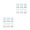 2 Sets Plastic Page Mat Sticky Memo Pad Marker Sticker For Students 9
